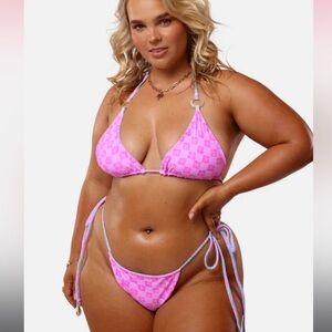 Moana Bikini Ditsy Diver Set *size Large*